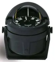 Certifié Ritchie Voyager B-80 compas sur étrier, rose plate - noir