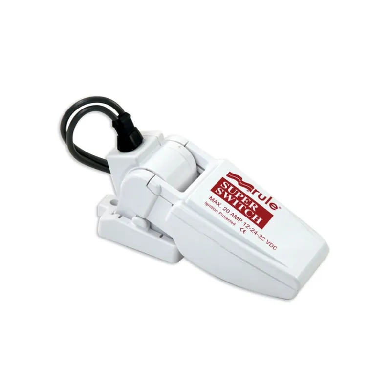 Rule-A-Matic Interrupteur à contact flottant 12V/32V - 6,5A/20A Marque