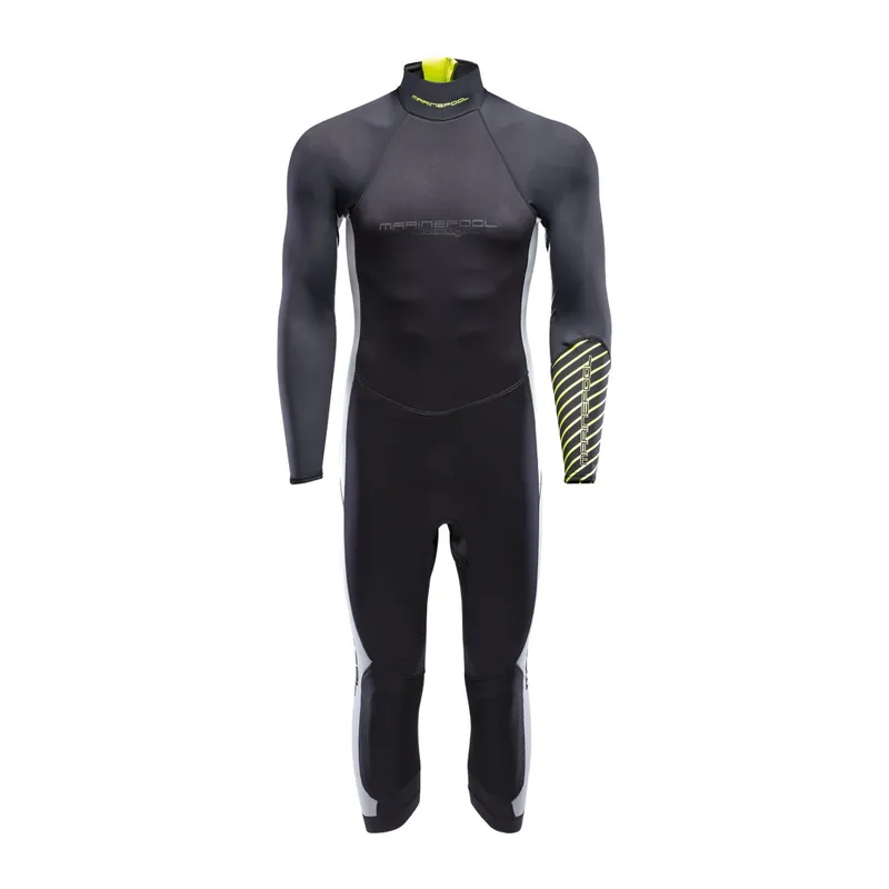 PROMO Marinepool NTS Evo 7/8 combinaison néoprène intégrale courte, 2 mm, manches longues, homme - noir, taille XL Nouvelle Collection