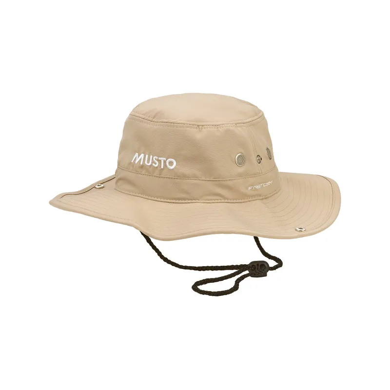 Prix Réduit Musto Evolution FD Brimmed chapeau de voile brun, taille L