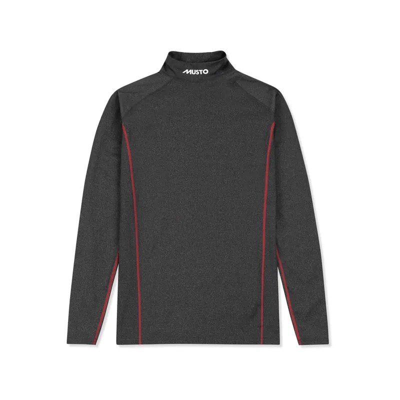Musto Thermal Base-Layer T-shirt long homme gris foncé, taille S Offre Exclusive