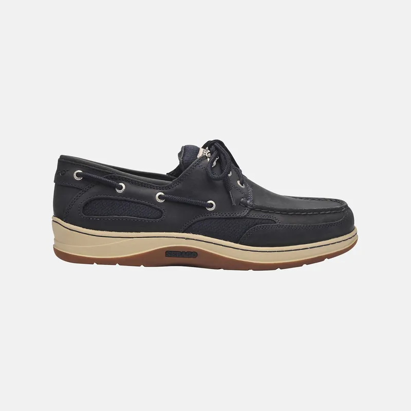 Sebago Clovehitch II chaussures bateau homme blue navy leather, taille 43,5 (US 9.5) Produit De Marque