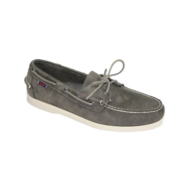 Sebago Docksides chaussures bateau homme gris foncé, taille 41,5 (US 8) Meilleure Vente