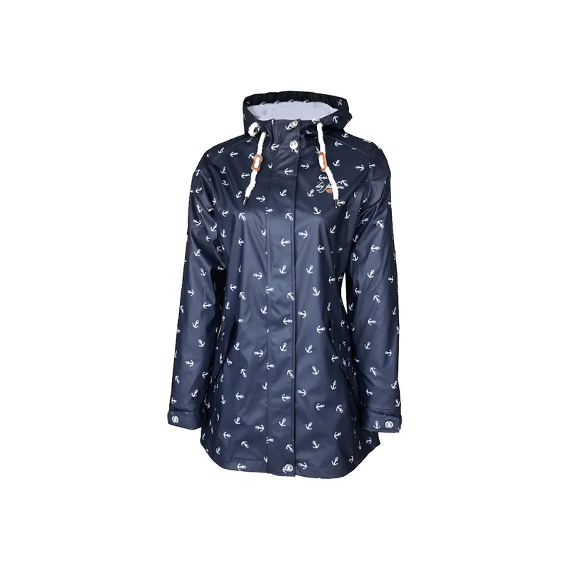 PROMO Dry Fashion Cuxhaven imperméable femme bleu marine, taille 38 Dernière Chance