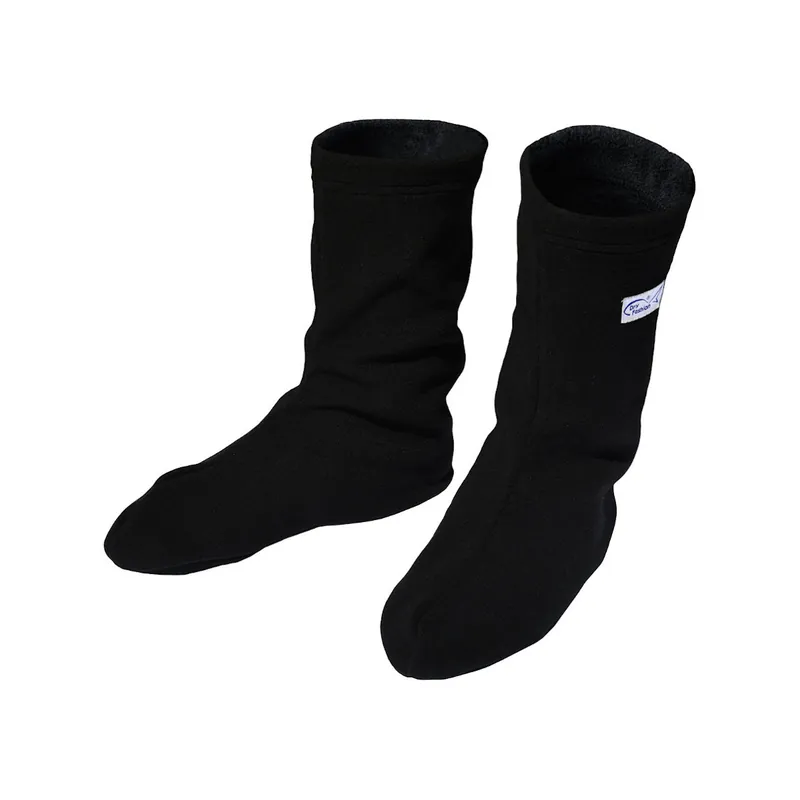 Prix Réduit Dry Fashion chaussettes polaires noir, taille 38/39