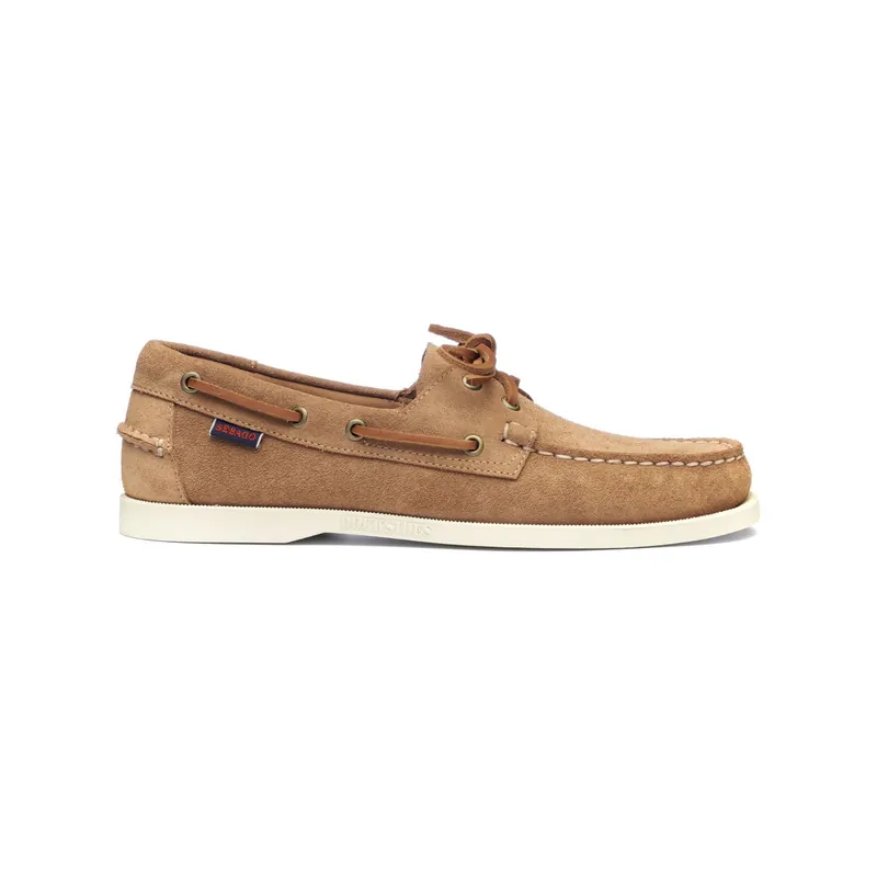 Sebago Docksides Portland chaussures bateau homme marron cognac, taille 41 Offre Limitée