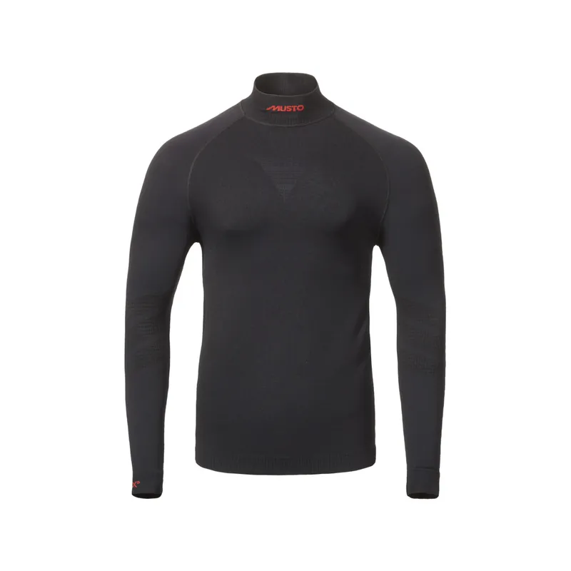 Prix Choc Musto MPX Active Base-Layer T-shirt manches longues homme noir, taille XL/XXL
