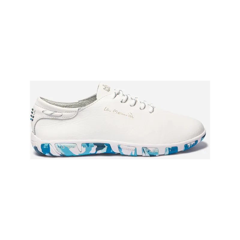 Prix Choc TBS Jazaru chaussure bateau, femme - blanc/camouflage mer, pointure 42