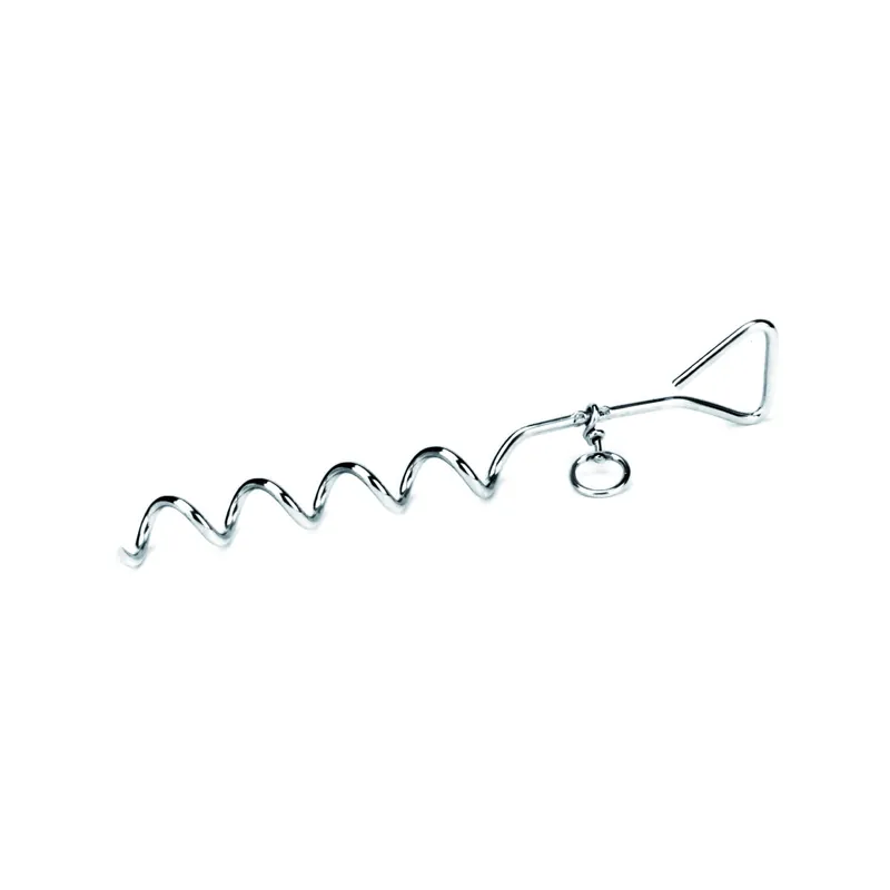 Piquet d’amarrage inox - long. 42 cm Nouveauté