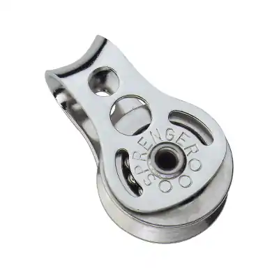 Hs sprenger Micro XS Block pour câble 4mm - simple avec étrier fixe Authentique