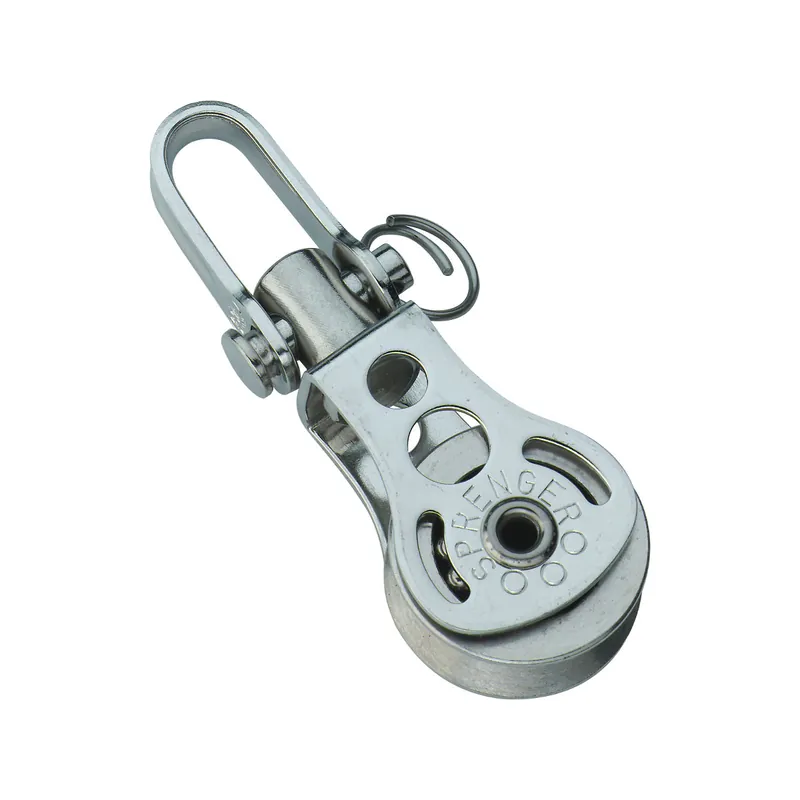 Hs sprenger Micro XS Block pour fil 4mm - simple avec manille pivotante Retour Gratuit