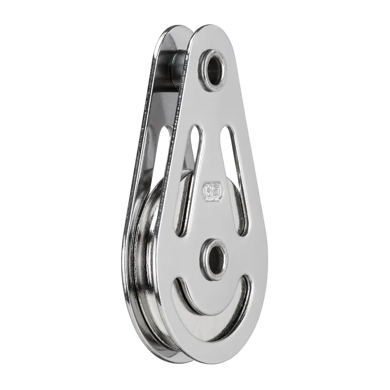 Bon Marché Hs sprenger Poulie pour câble 4mm - simple avec deux axes creux
