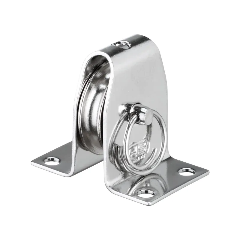 Hs sprenger Poulie à pied pour câble 4mm - simple avec réa amovible Meilleur Choix