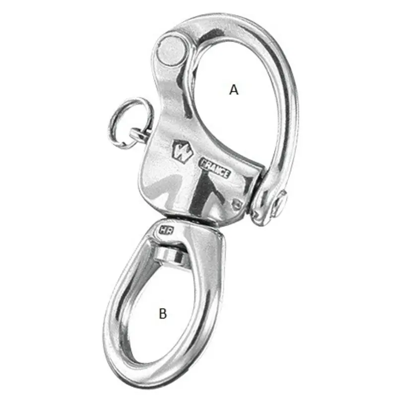 Plastimo mousqueton drisse oeil emeril 90mm Quantité Limitée