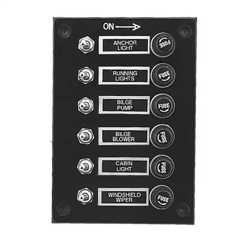 Prix Bas Plastimo tableau de commutation 6 élém. 12v