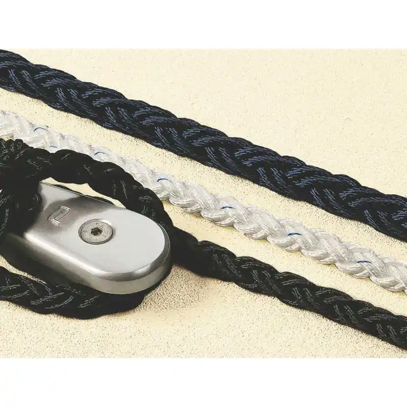 Plastimo cordage 8 torons polyester noir ø 18mm Livraison Express
