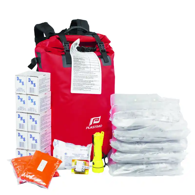 Nouveauté Plastimo sac de survie 10 pers sans pyro