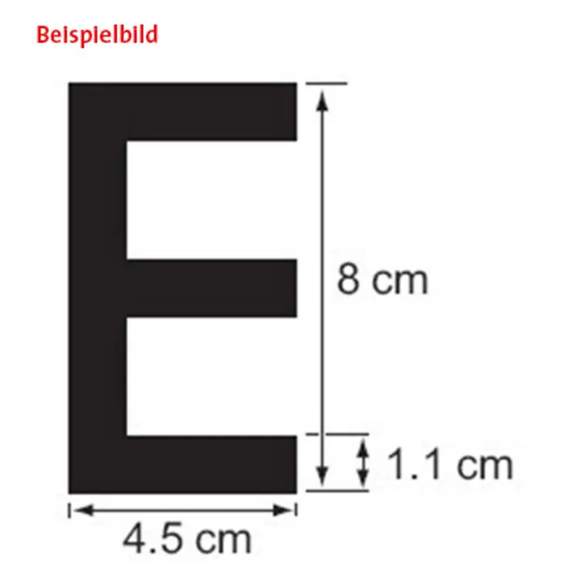 Plastimo lettre blanche h=8cm pr coque dure-l Soldes