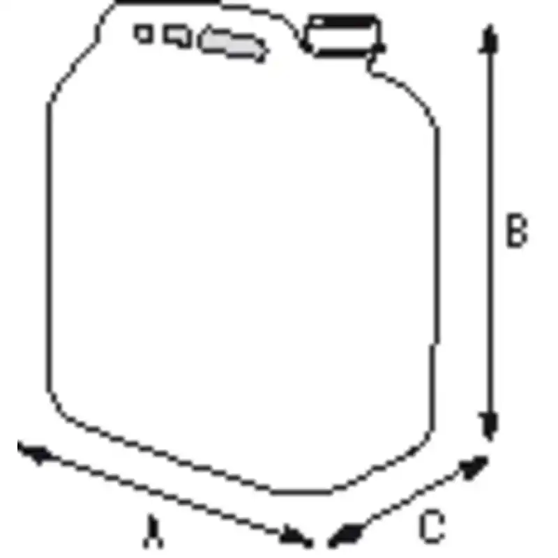 Authentique Plastimo jerrycan 10l bec verseur