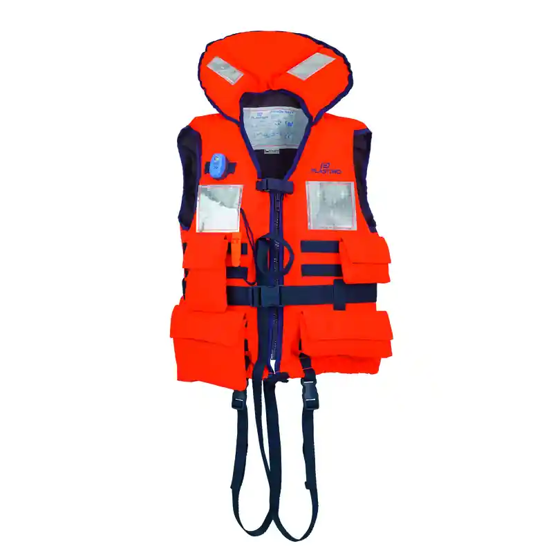 Plastimo gilet typhon navy 150n t3 l + feu Prix Réduit