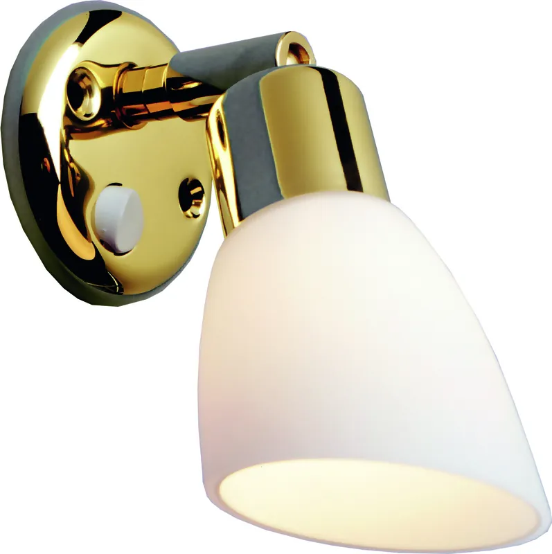 Nouvelle Collection Plastimo applique led opal blc interr.base laiton