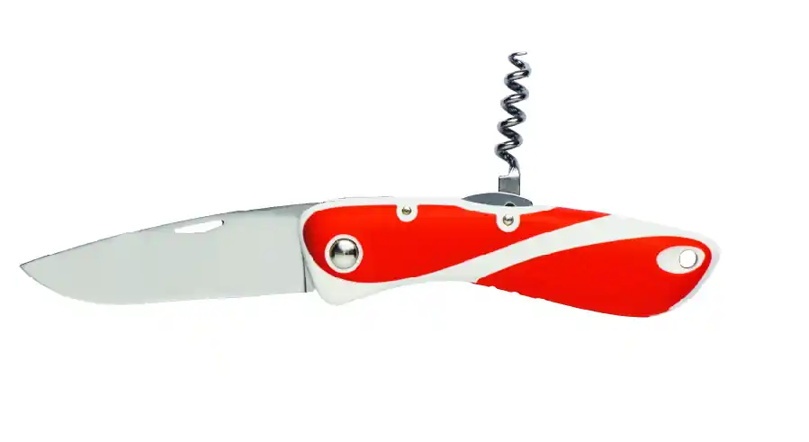 Plastimo couteau aquaterra tire-bouchon rouge/blc Offre Spéciale
