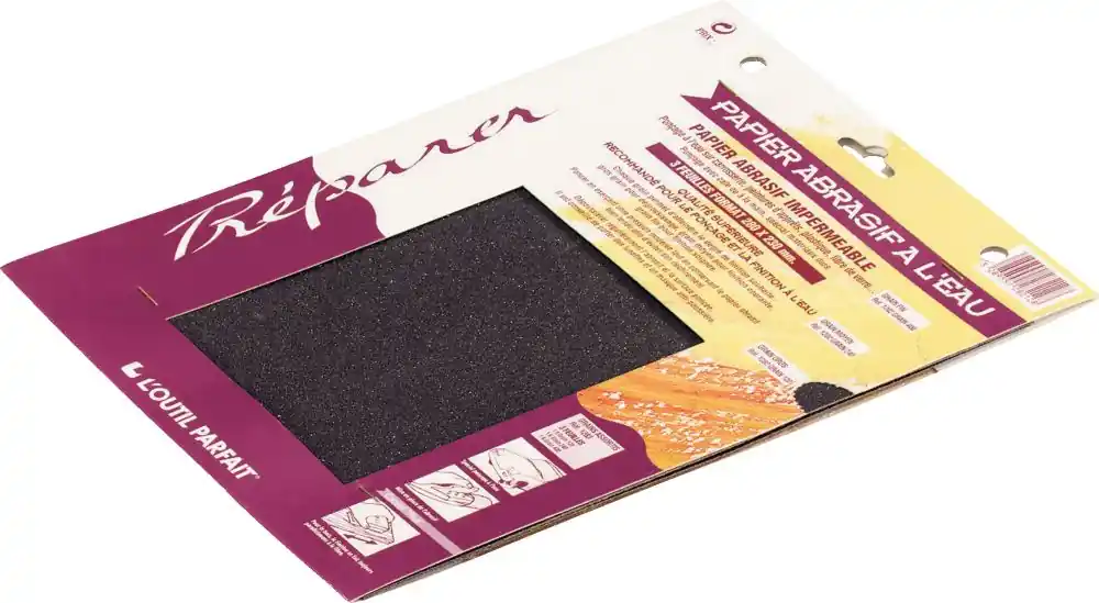 Populaire Plastimo papier abrasif eau 28x23mm gr120 240 400