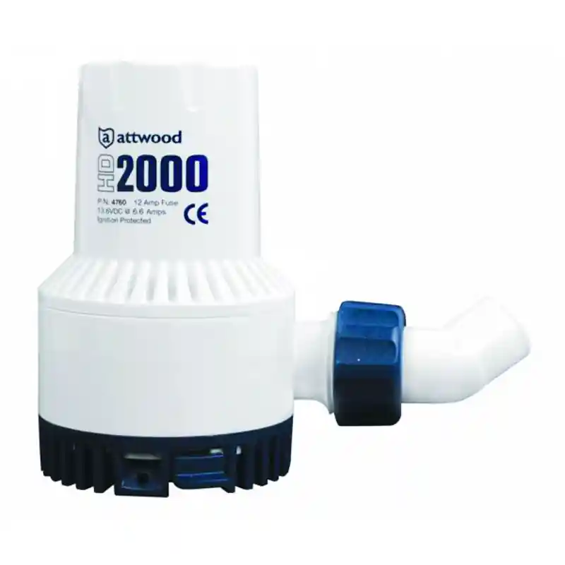 Plastimo pompe elect. gd debit attwood 2000/24v Dernier Modèle