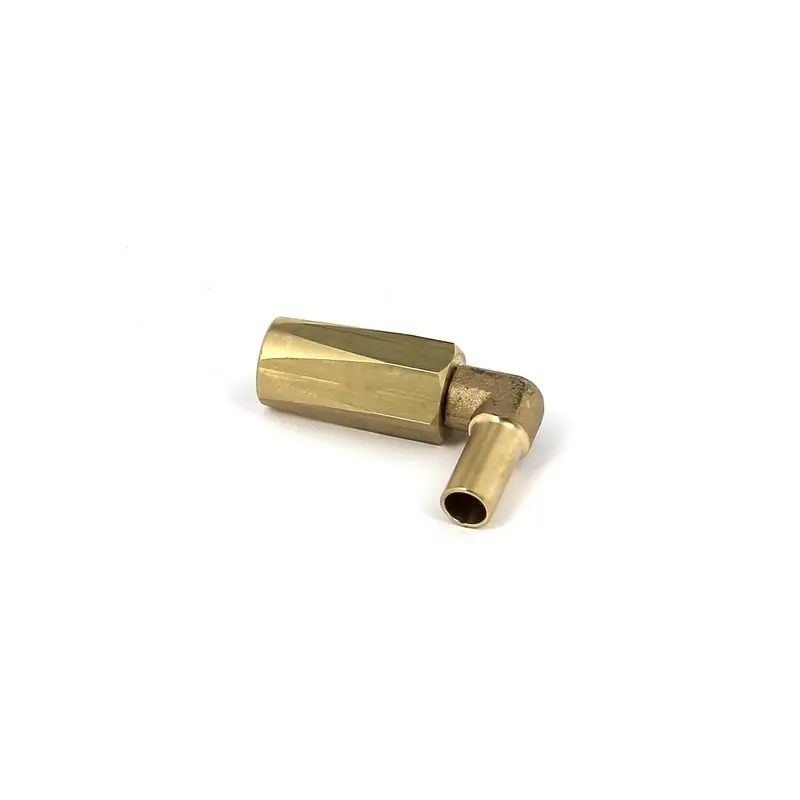 Remise Vetus jeu de raccords laiton, coudés, pour tuyau nylon, ø 8 x 12 mm. (2 pièces)