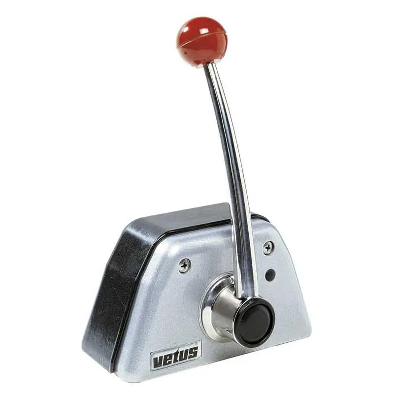 Meilleur Prix Vetus commande à distance pour 1 moteur, montage supérieur, boîtier en aluminium noir