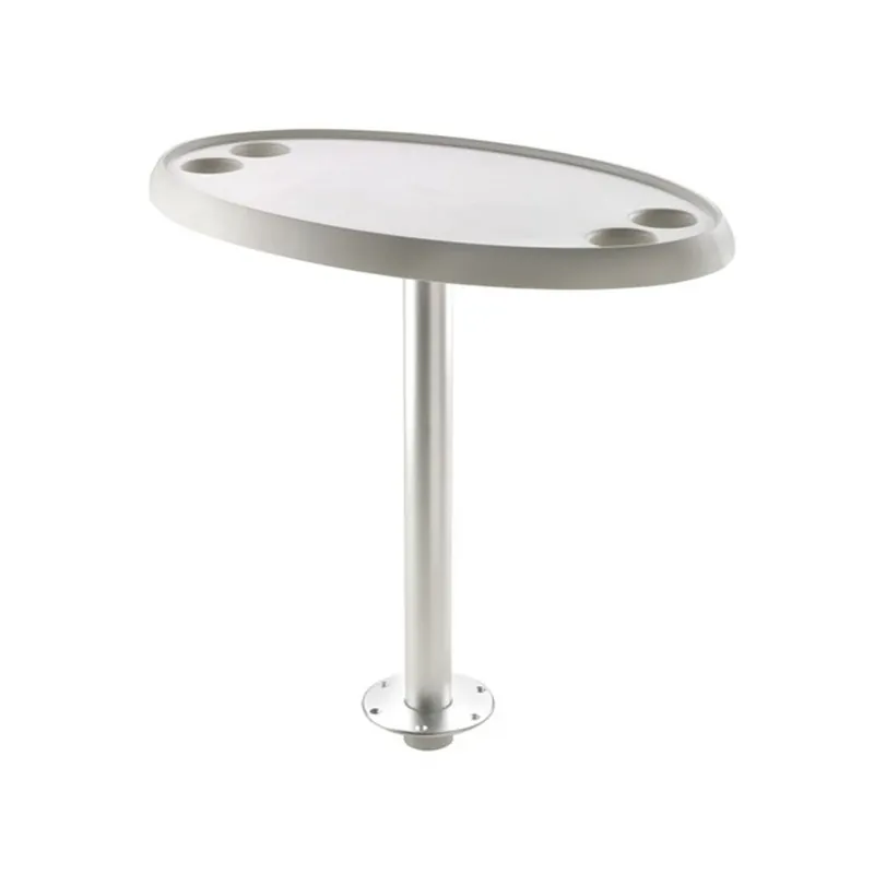 Pas Cher Vetus table ovale 76 x 45 cm - pied connexion rapide