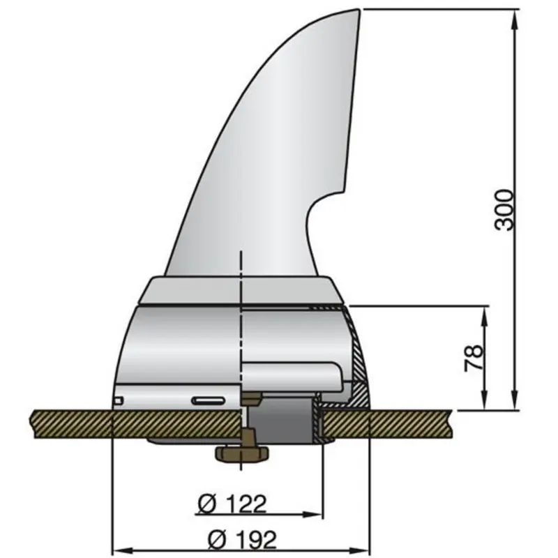 Vetus boîte à dorade box inox ø100 mm Solde