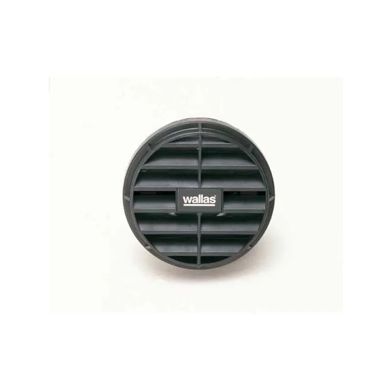 Achetez Aujourd'hui Wallas Grille de sortie D = 60mm noir