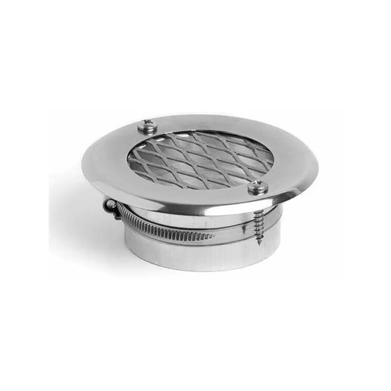 Wallas Grille d‘aération en acier inoxydable D = 75mm Offre Exclusive