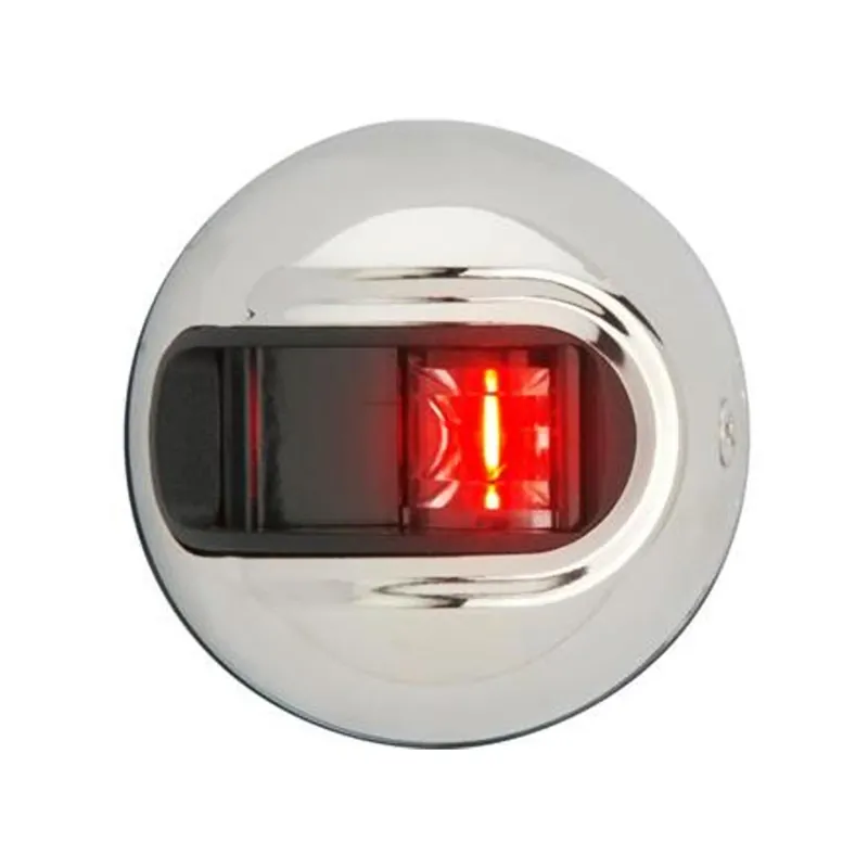 Attwood Feu de bâbord LED Lightarmor vertical-rond acier inoxydable Offre Exclusive