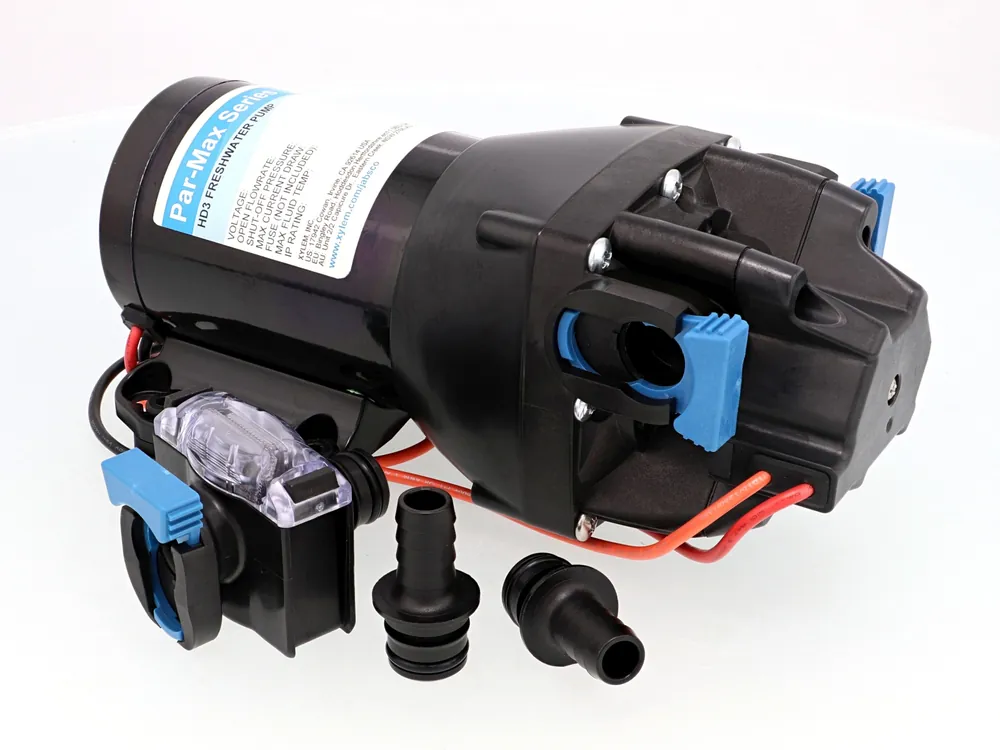 Jabsco Par-Max HD3 Groupe eau 12V - 11 L/Min - 2,8 Bar Expédié Aujourd'hui