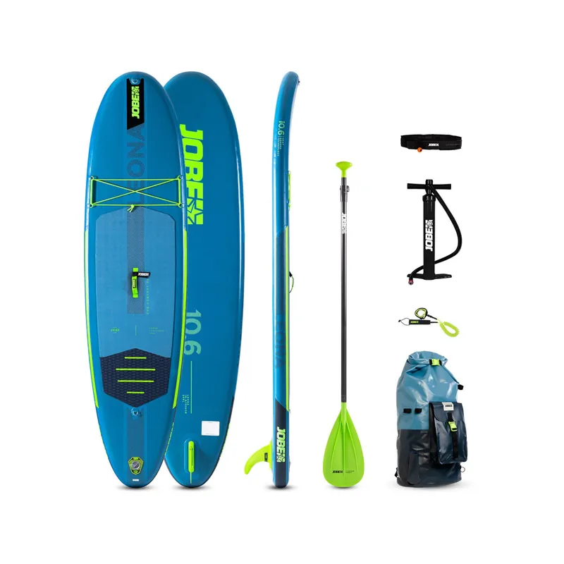 Haute Qualité Jobe Yarra 10.6 SUP Board Gonflable Paquet Bleu Acier