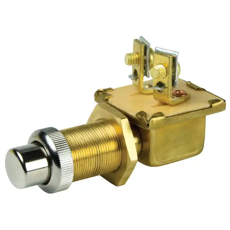 Authentique BEP interrupteur bouton-poussoir off-(on) 6-36v dc 10a