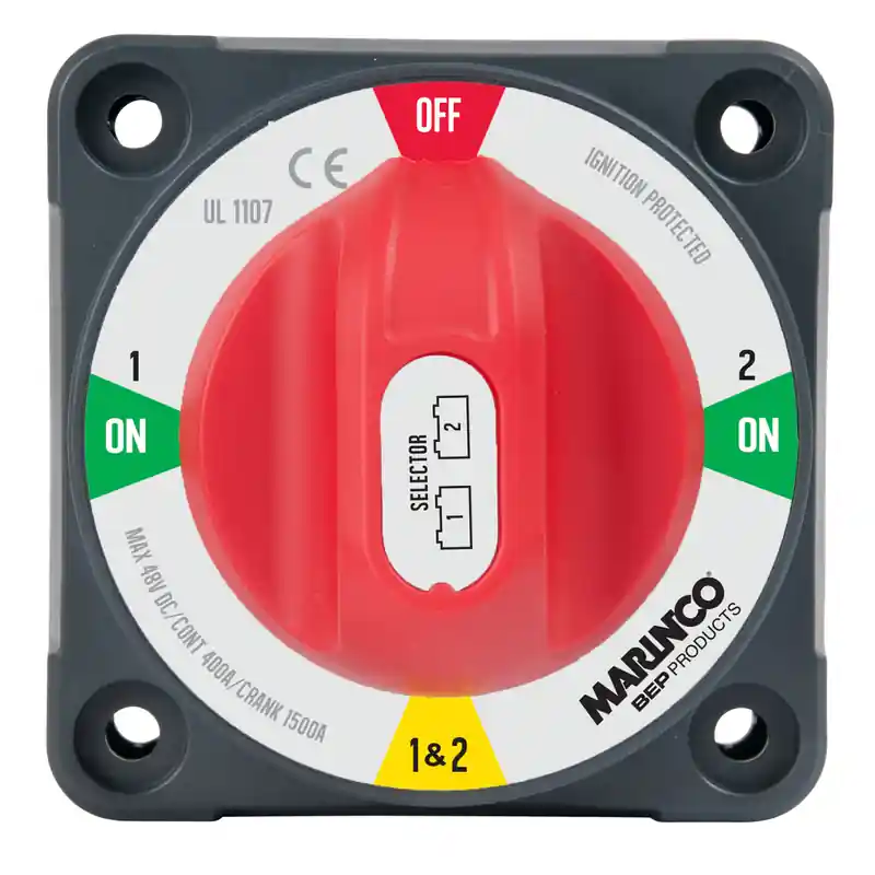 BEP coupe-batterie 1/2/both/off, 400a Achat Immédiat