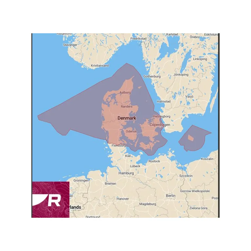 Raymarine Lighthouse carte marine Danemark Usine Directe