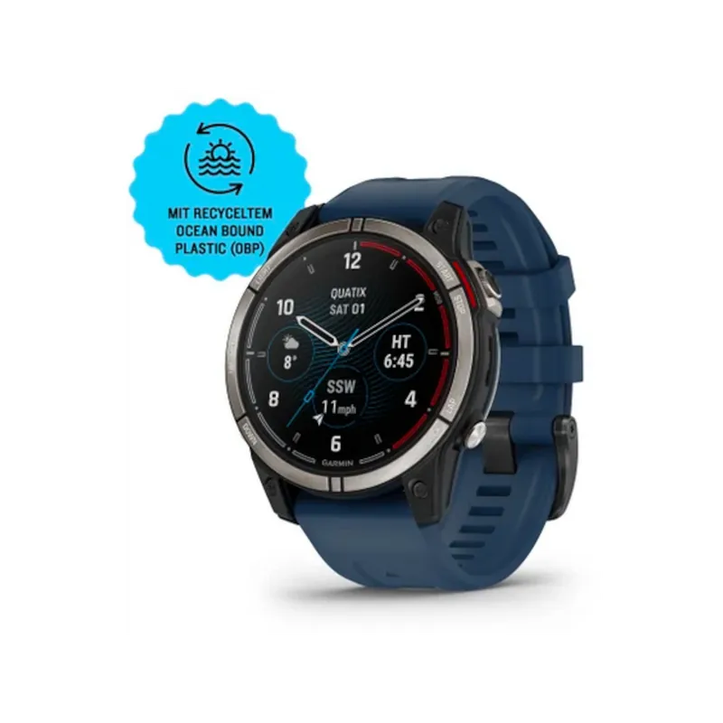 Garmin Quatix 7 Pro montre intelligente - bleu marine Offre Limitée