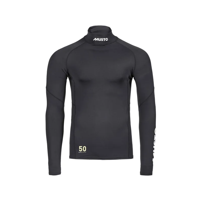Commander Maintenant Musto Championship Rash Guard manches longues hommes noir, taille L