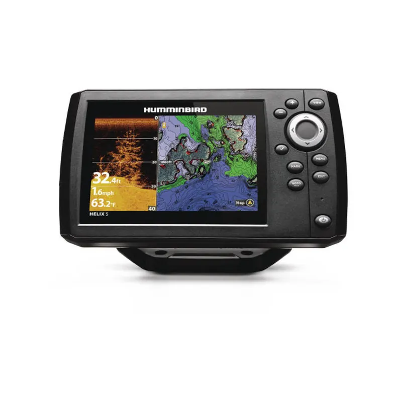 Humminbird HELIX 5 G3 traceur de carte GPS, sondeur CHIRP, sonar - 5 pouces, sonde tableau arrière incluse Offre Du Jour