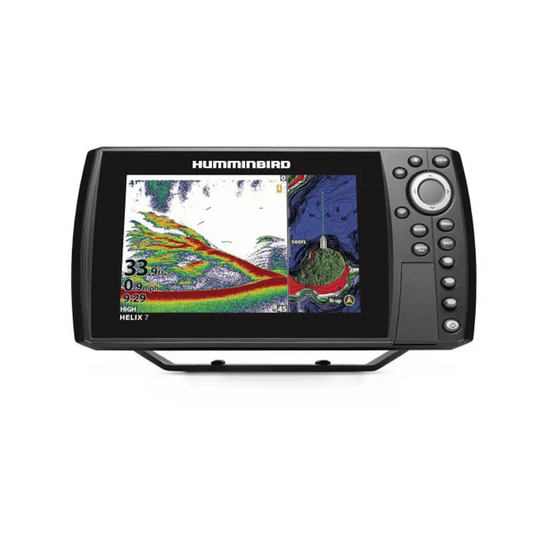 Humminbird HELIX 7 G4N traceur de carte GPS, sondeur CHIRP - 7 pouces, sonde tableau arrière incluse Prix Cassé