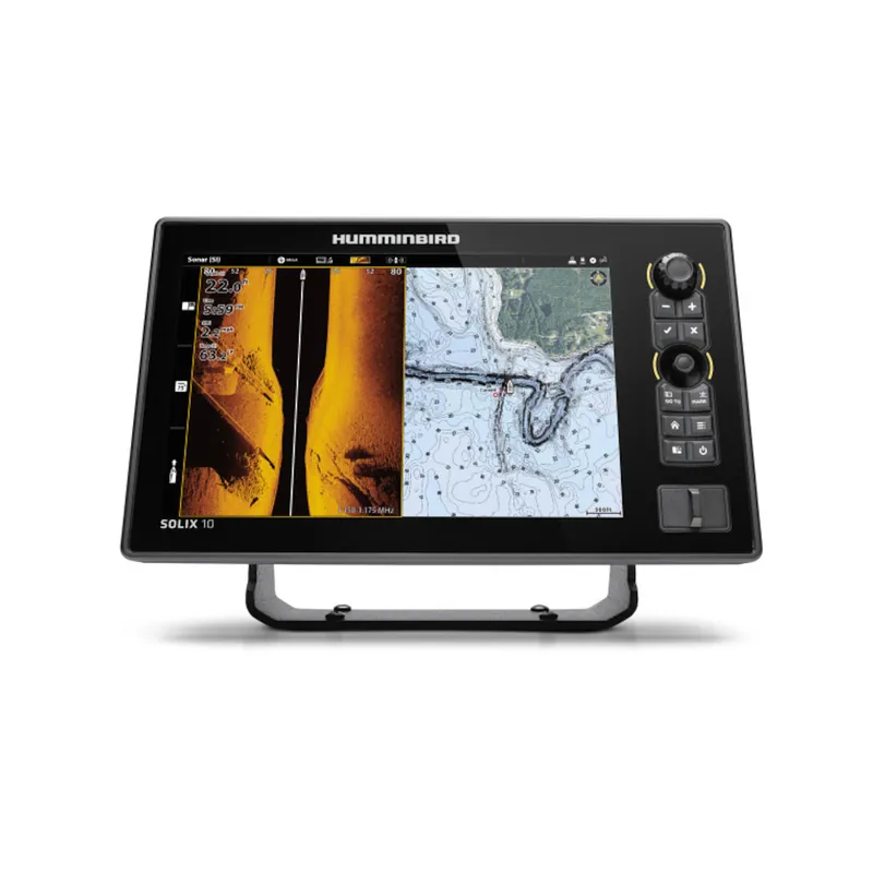 Humminbird SOLIX 10 G3 MSI+ traceur de carte GPS, sondeur CHIRP, sonar MEGA SI+, écran tactile - 10,1 pouces, sans transducteur Jusqu'à Épuisement Des Stocks