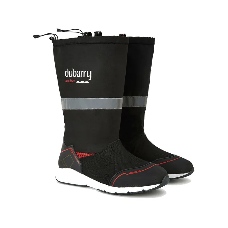 Dubarry Valletta bottes de voile, unisexe - noir, pointure 42 Seulement Aujourd'hui