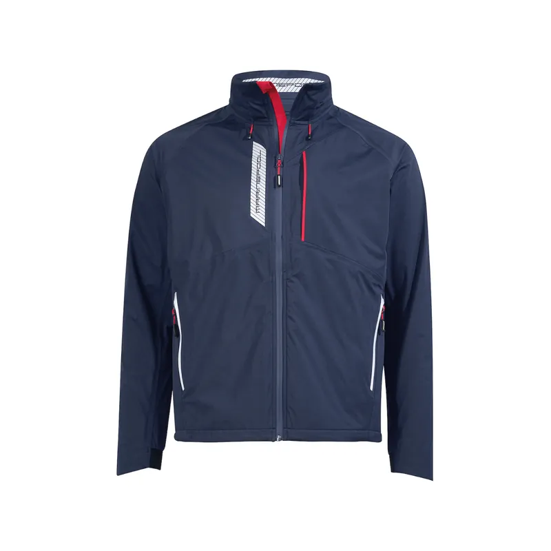 Top Vente Marinepool Veste Softshell pliable Homme bleu marine, taille XL