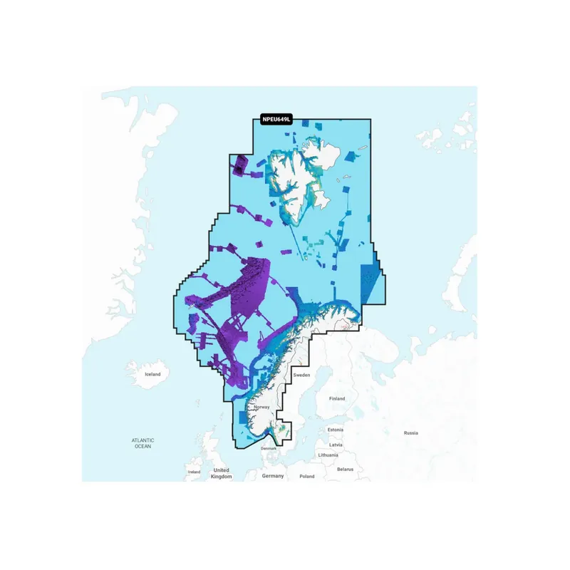Jusqu'à Épuisement Des Stocks Navionics Platinum+ NPEU649L carte marine Norvège