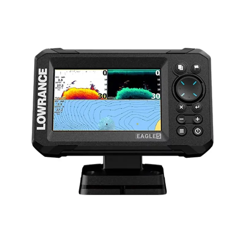 Lowrance Eagle 5 traceur de cartes - sonde tableau arrière 83/200 HD incluse Achat Immédiat