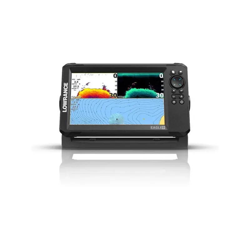 Lowrance Eagle 9 traceur de cartes - sonde tableau arrière 50/200 HD incluse Petit Prix